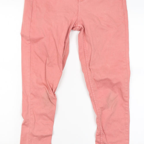 Oasis Womens Pink   Skinny Jeans Size 12 L26 in