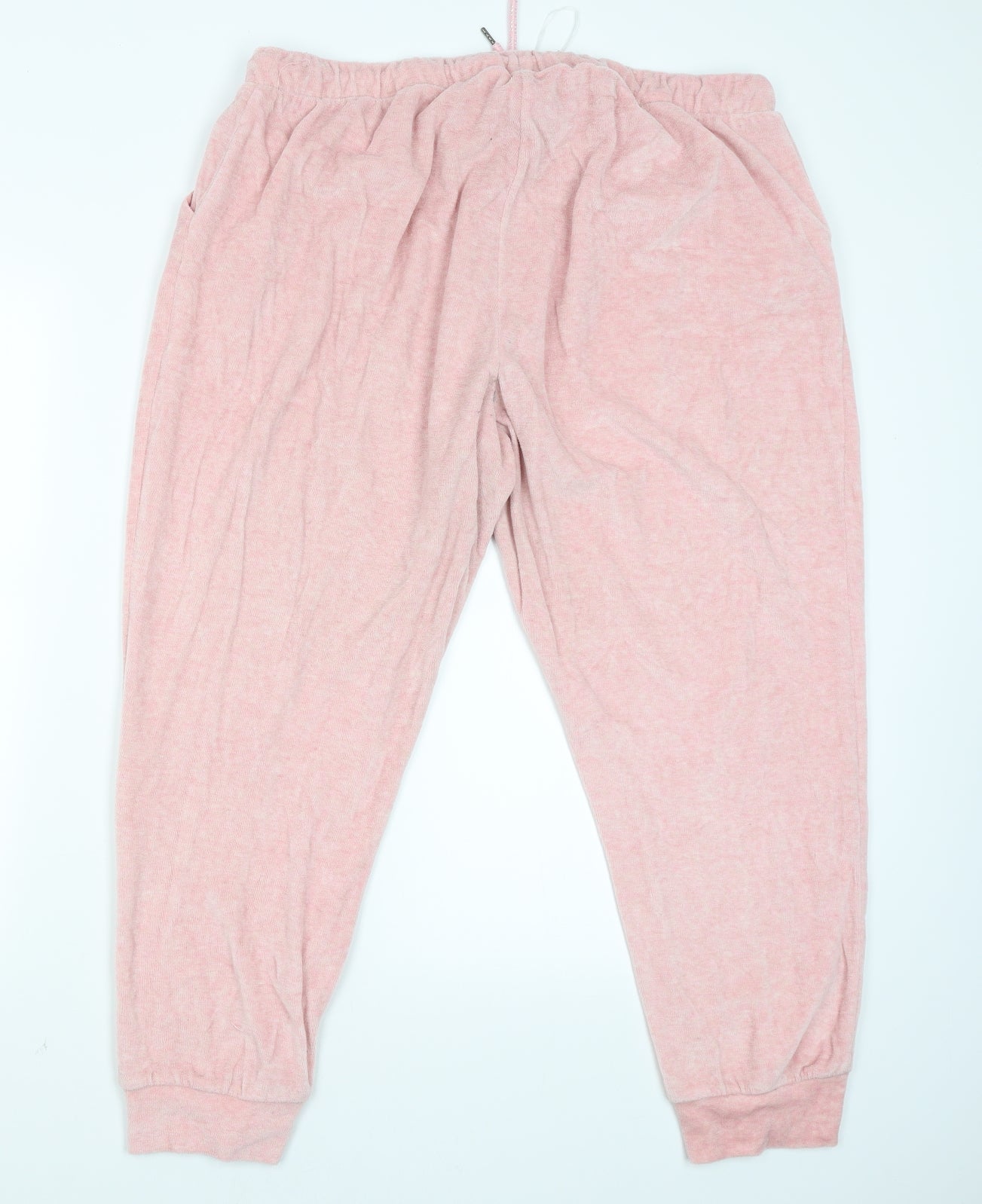 Matalan Womens Pink Solid  Babydoll Pyjama Pants Size XL