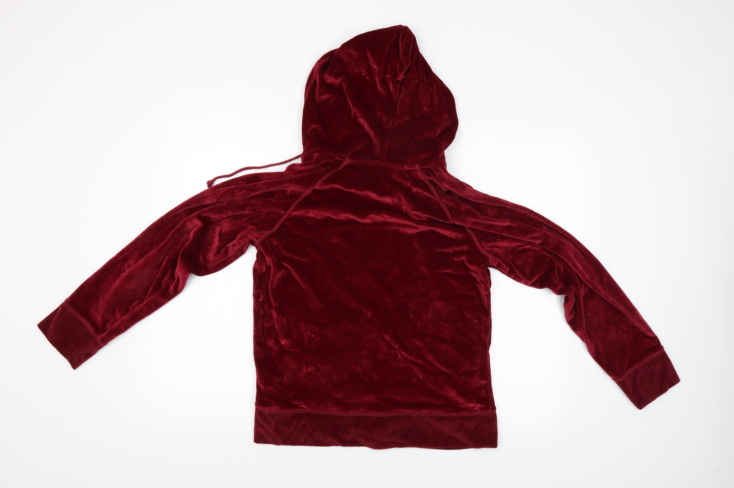 For Women Womens Red   Full Zip Hoodie Size 12