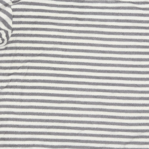 M&S Womens Grey Striped  Pullover Jumper Size 6  - Bear