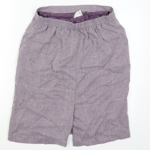 Marks and Spencer Womens Pink   Straight & Pencil Skirt Size 14