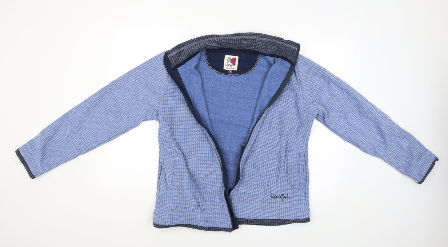 Weird Fish Womens Blue   Jacket  Size 14
