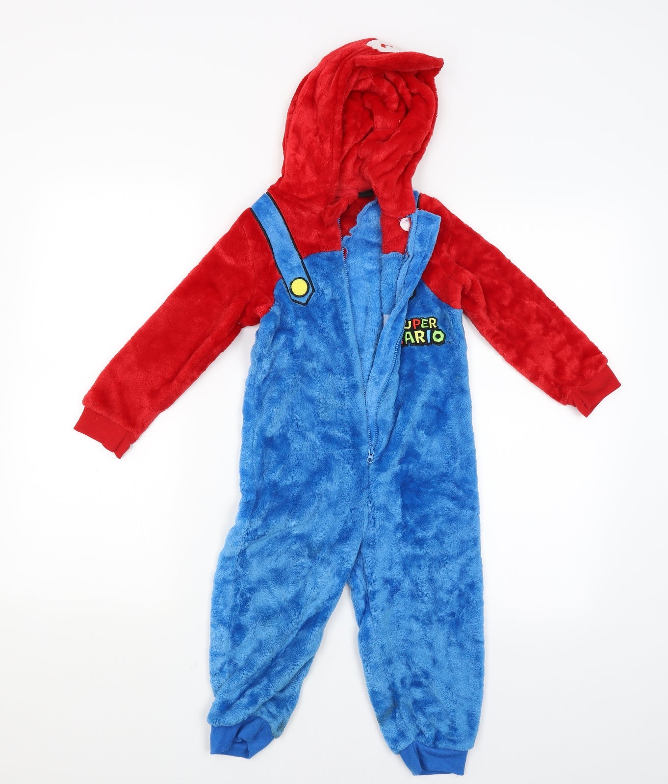 Primark Boys Multicoloured Solid   One Piece Size 3-4 Years  - Super Mario