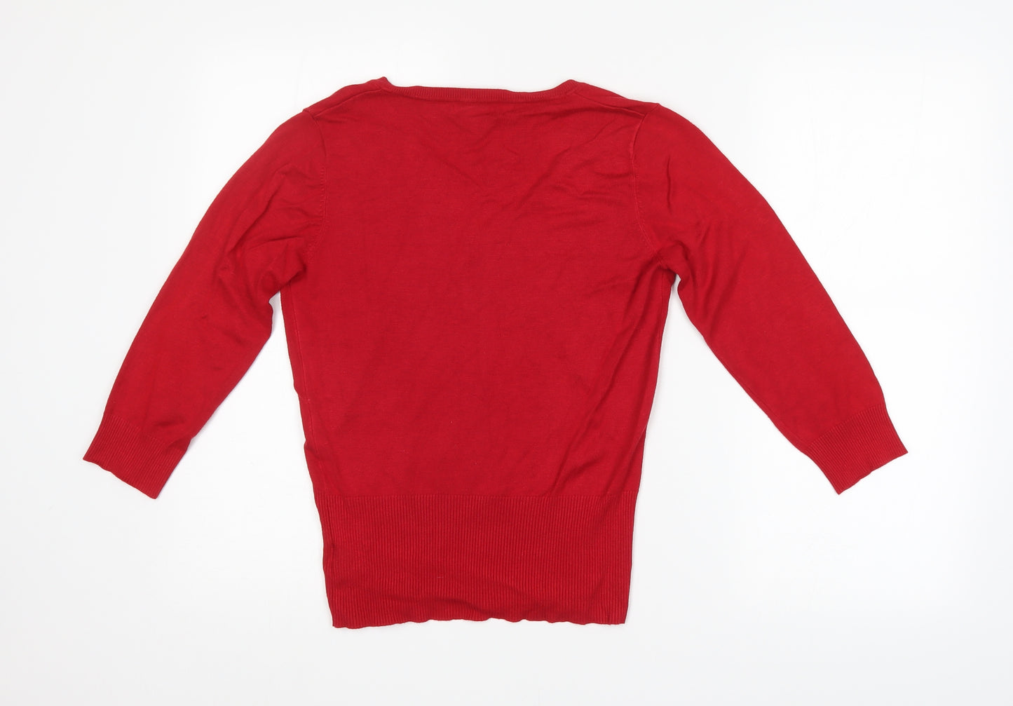 NEXT Womens Red   Pullover Jumper Size 14
