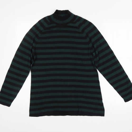 NEXT Womens Multicoloured Striped  Pullover Jumper Size 20