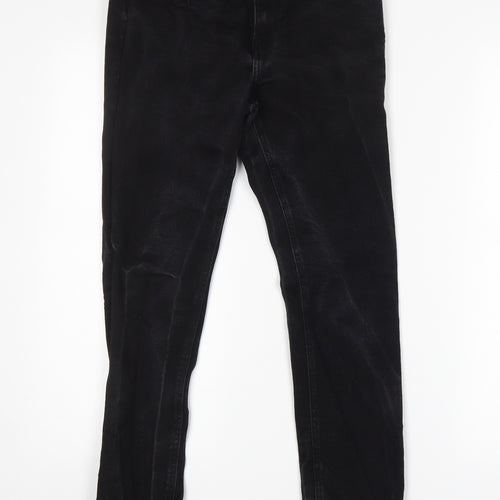Pull&Bear Mens Black   Skinny Jeans Size 40 L28 in - Super Skinny