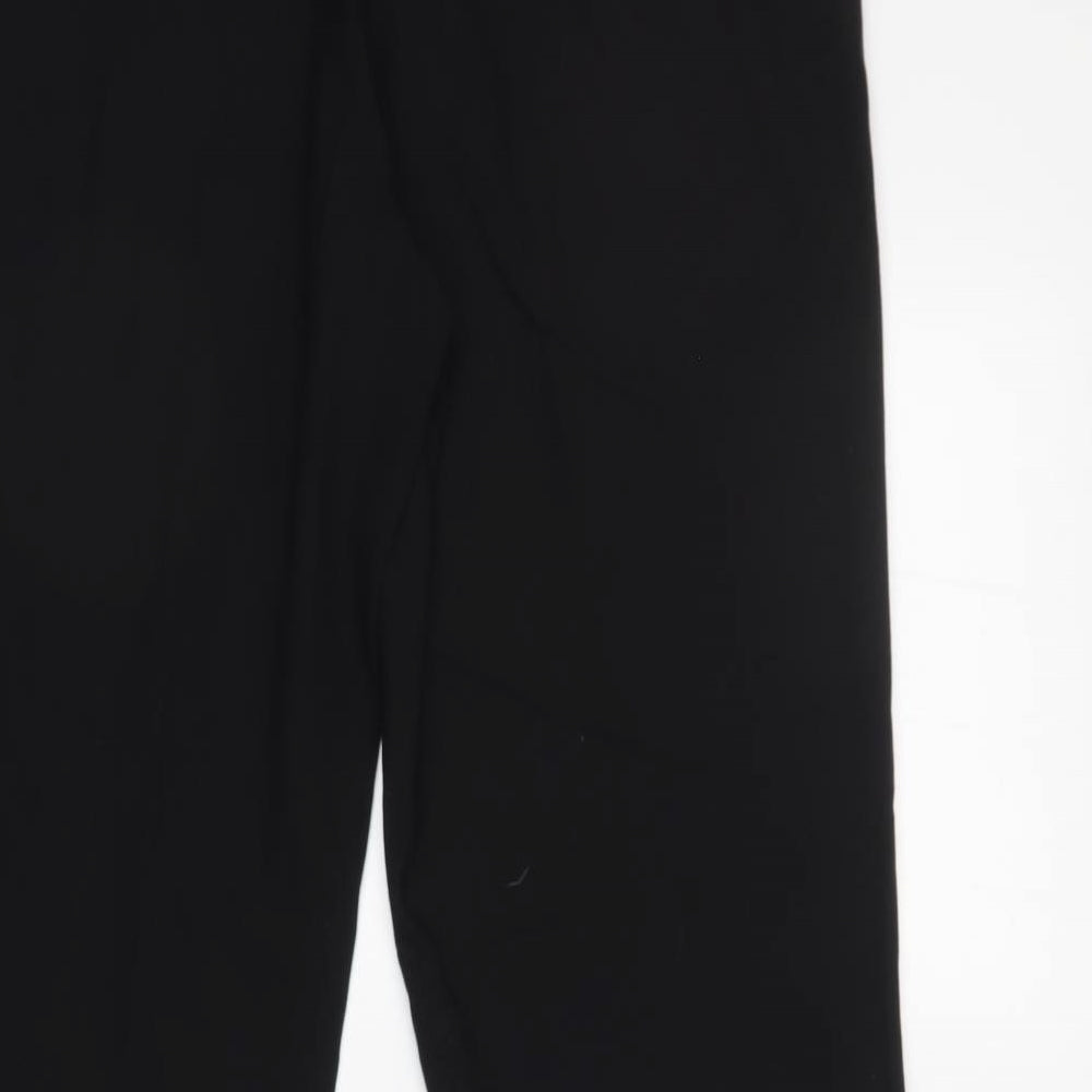 M&S Womens Black   Trousers  Size 14 L30 in
