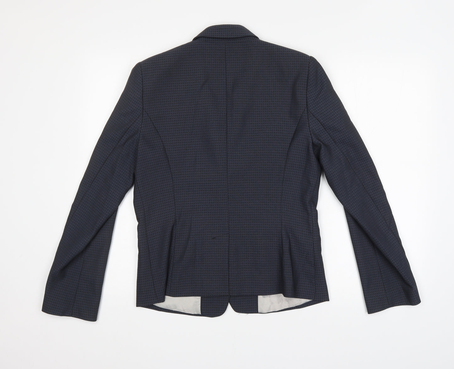 NEXT Womens Grey Check  Jacket Suit Jacket Size 12