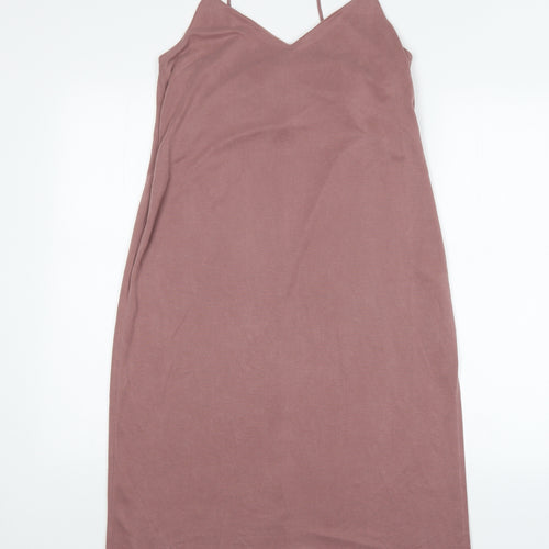 Topshop Womens Purple   Slip Dress  Size 12