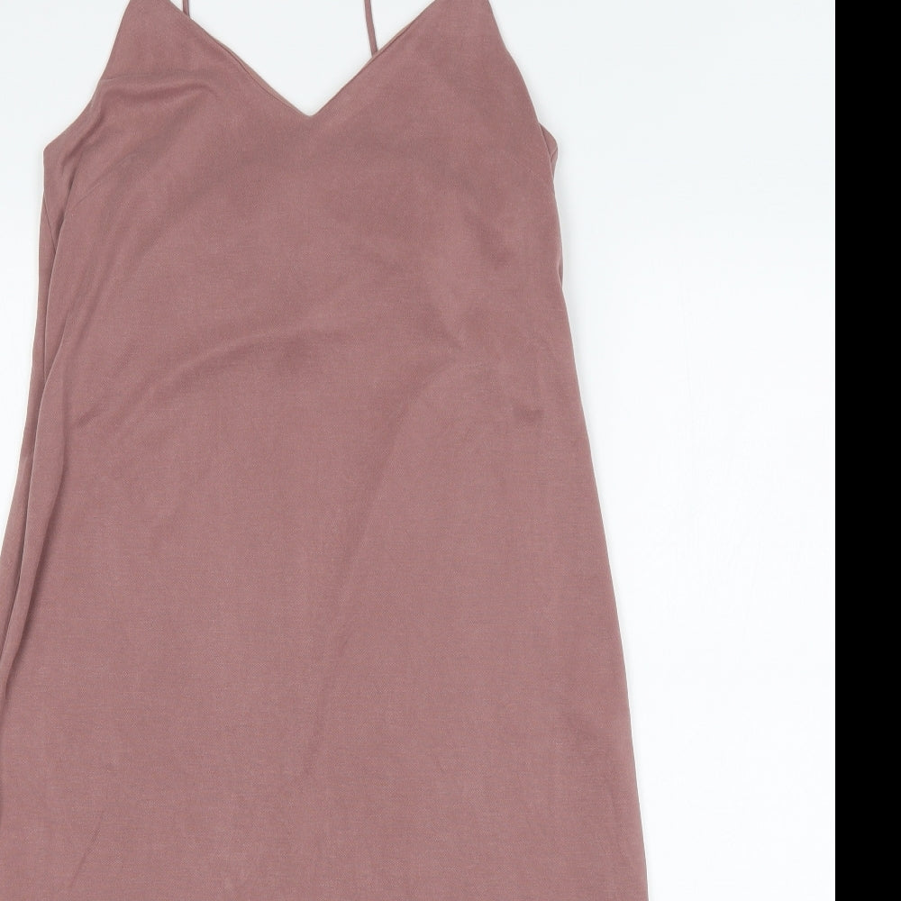 Topshop Womens Purple   Slip Dress  Size 12