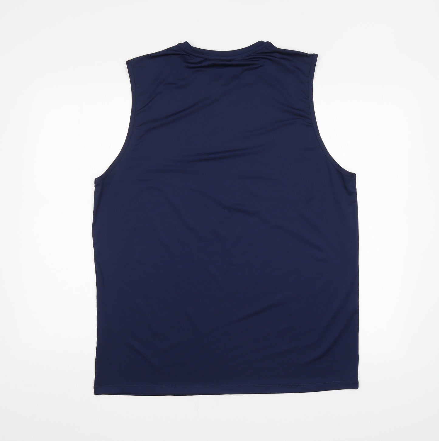 OGEENIER Mens Blue   Basic Tank Size XL