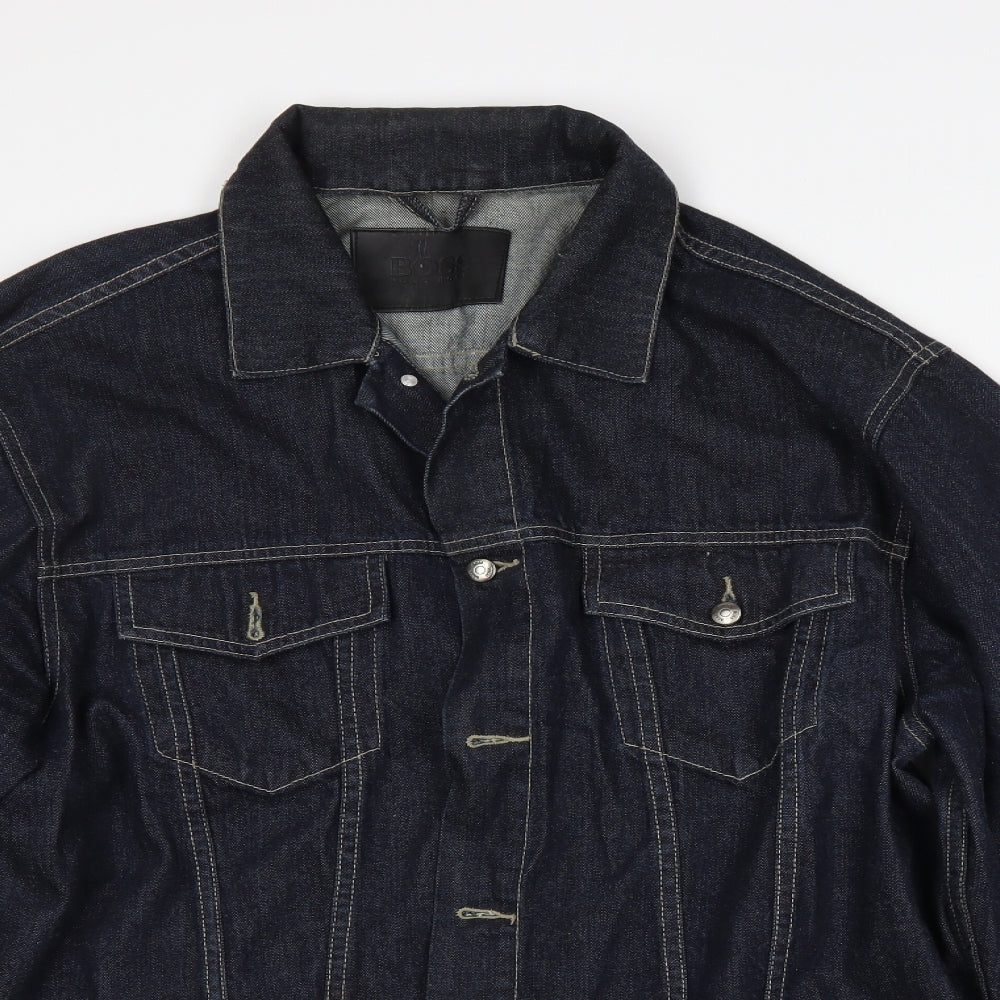 HUGO BOSS Mens Blue   Jacket