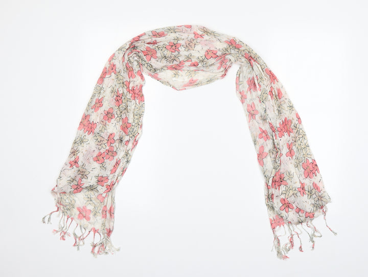 Preworn Womens Multicoloured Floral   Scarf