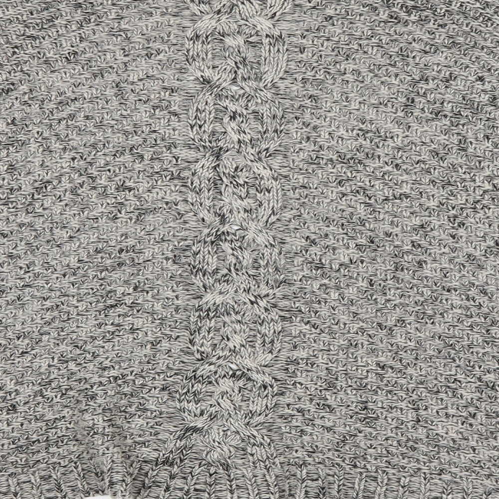 Preworn Womens Grey   Cardigan Jumper Size 8