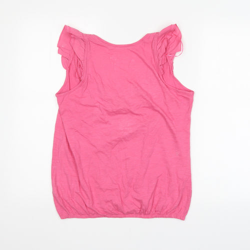 Red Herring Womens Pink   Basic Blouse Size 12