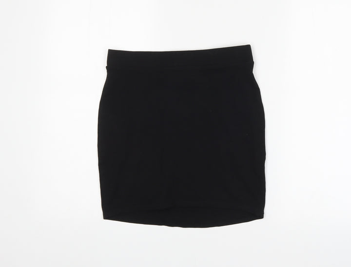 Preworn Womens Black   Straight & Pencil Skirt Size S