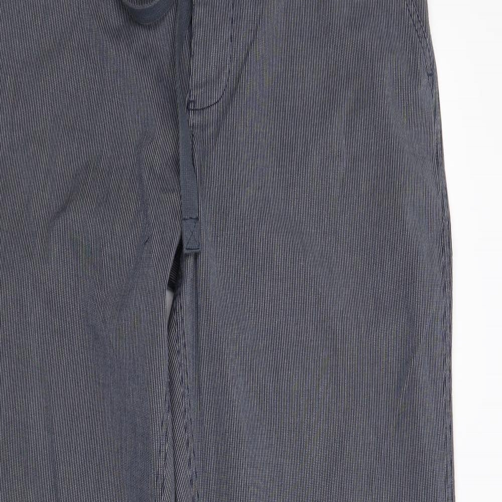 Gap Mens Blue Striped  Trousers  Size 34 L34 in