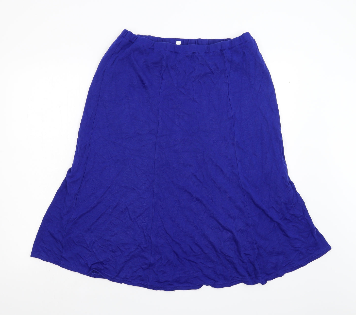 Preworn Womens Blue   Flare Skirt Size 18