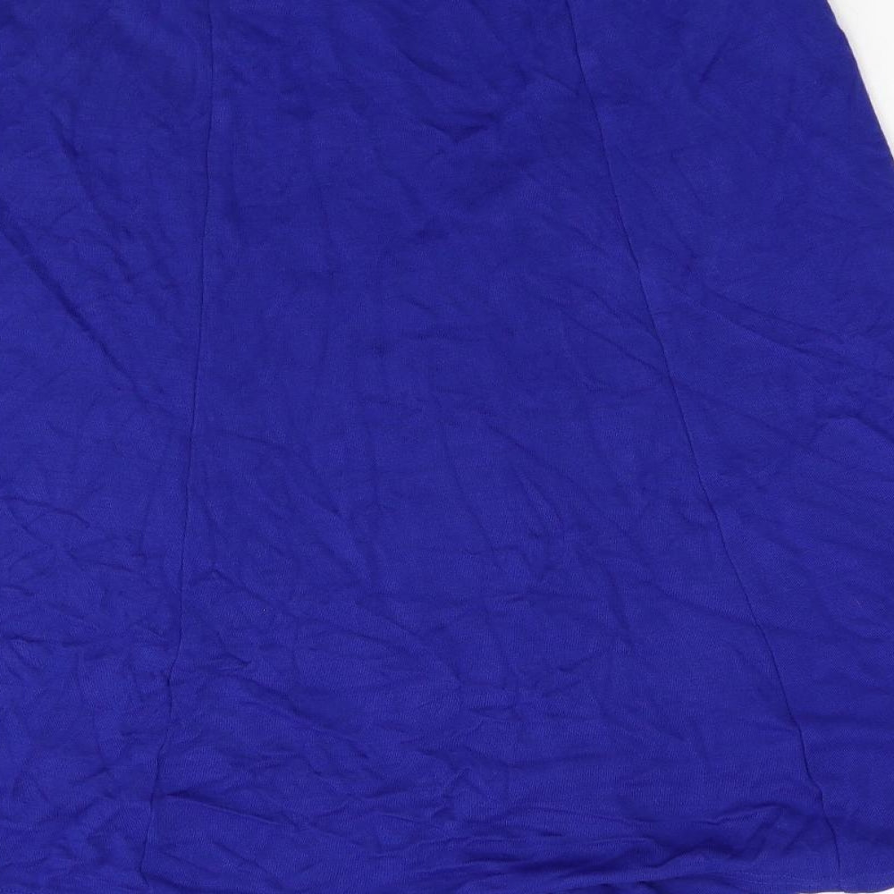 Preworn Womens Blue   Flare Skirt Size 18