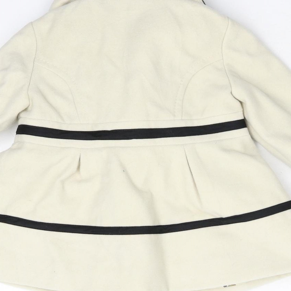 NEXT Baby Beige   Overcoat Coat Size 6-9 Months