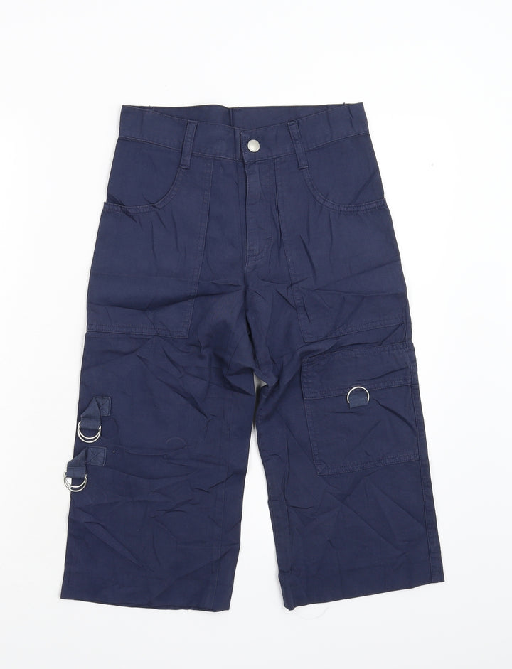 United Colors of Benetton Boys Blue   Cargo Shorts Size L