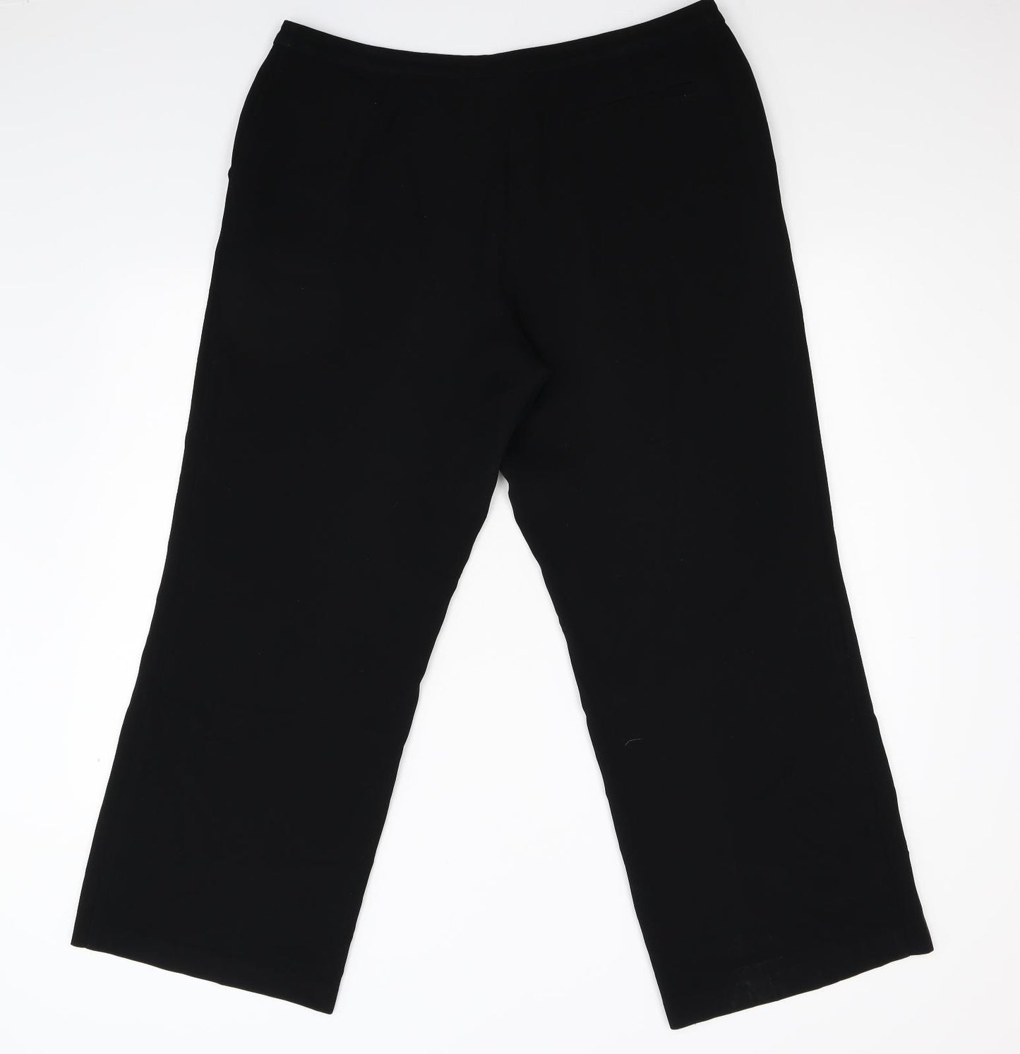 Monsoon Womens Black   Trousers  Size 16 L28 in
