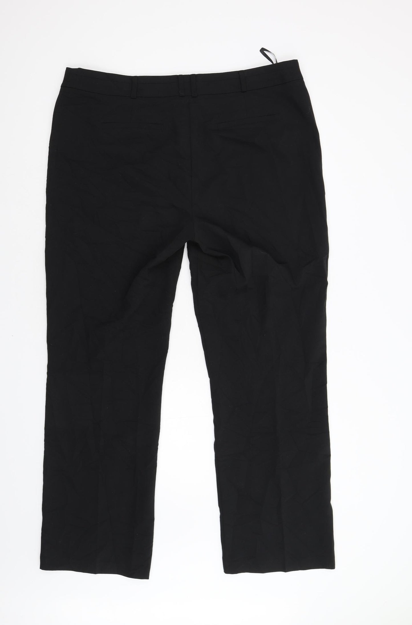 Linea Womens Black   Trousers  Size 18 L31 in
