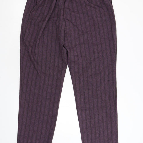 Afibel Womens Purple   Trousers  Size 20 L30 in