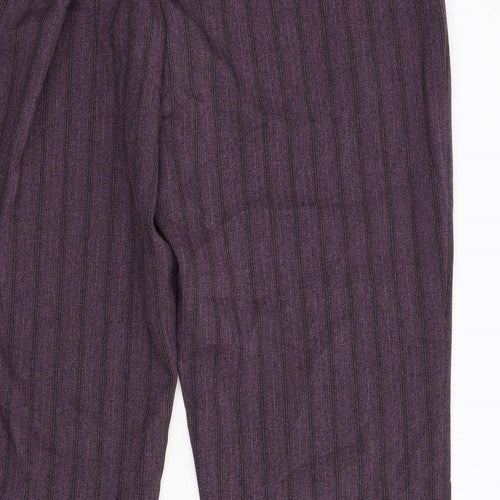 Afibel Womens Purple   Trousers  Size 20 L30 in