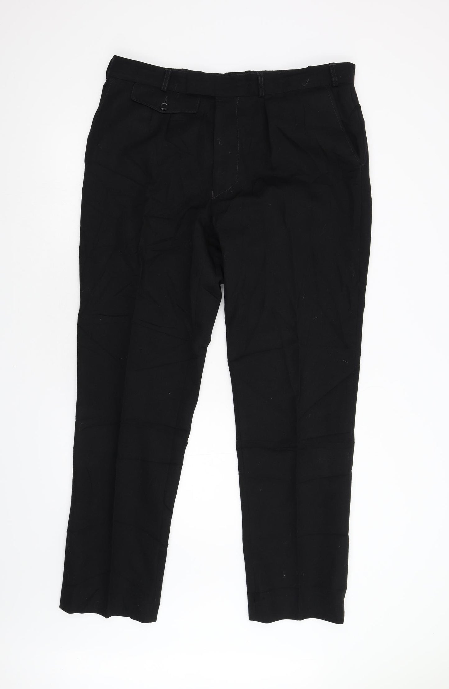 Sunlight Mens Black   Trousers  Size 38 L32 in - London Fire