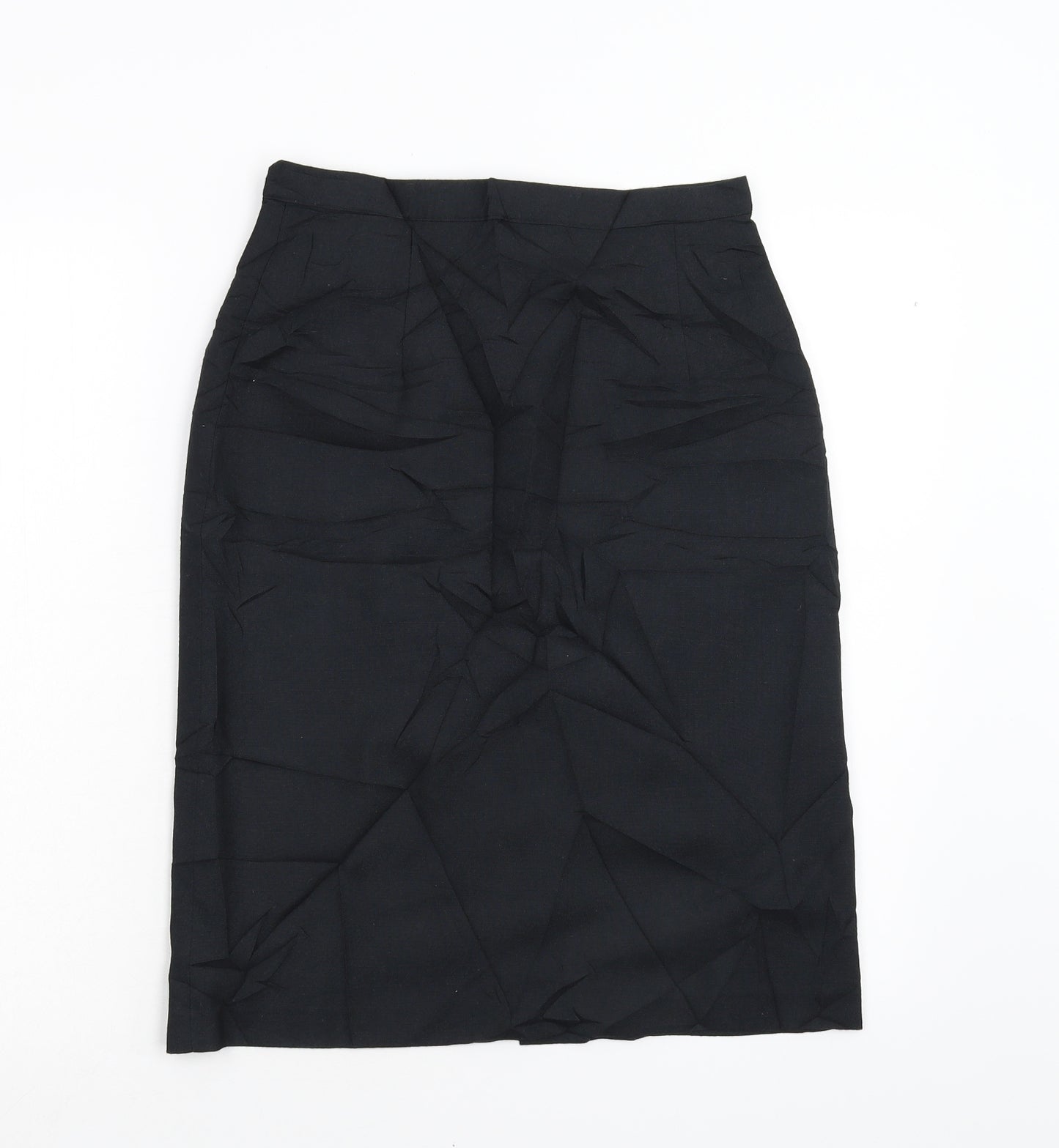 Preworn Womens Black   Straight & Pencil Skirt Size 12