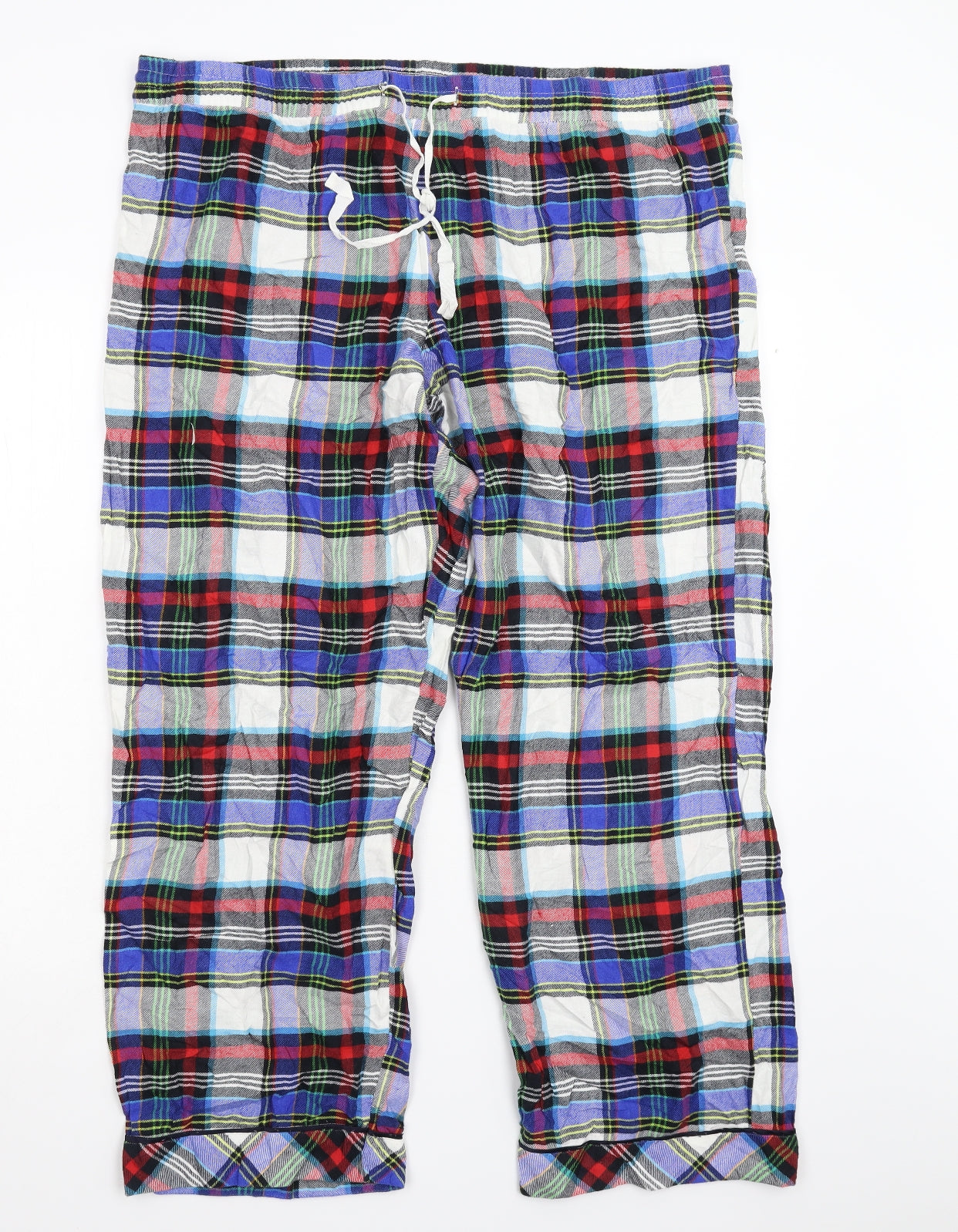 Gap Mens Multicoloured Check Flannel  Pyjama Pants Size XL