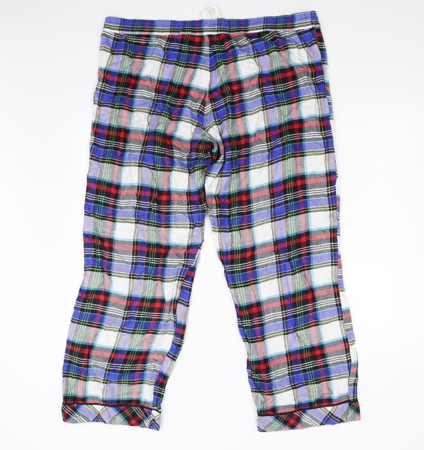 Gap Mens Multicoloured Check Flannel  Pyjama Pants Size XL