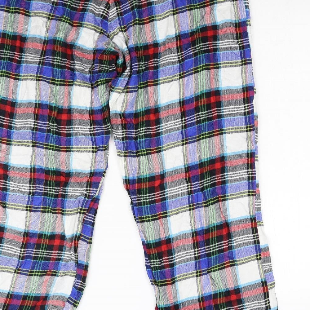 Gap Mens Multicoloured Check Flannel  Pyjama Pants Size XL