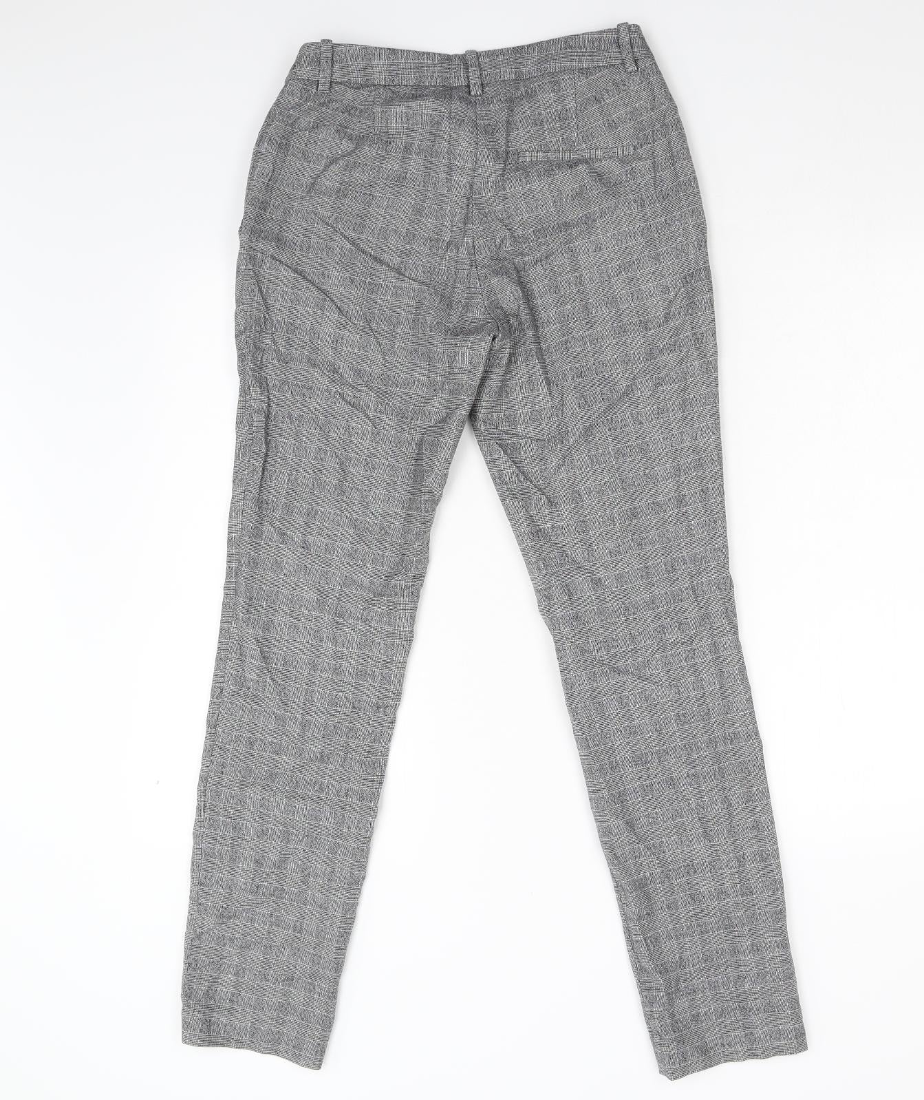 H&M Womens Grey   Trousers  Size 6 L28 in