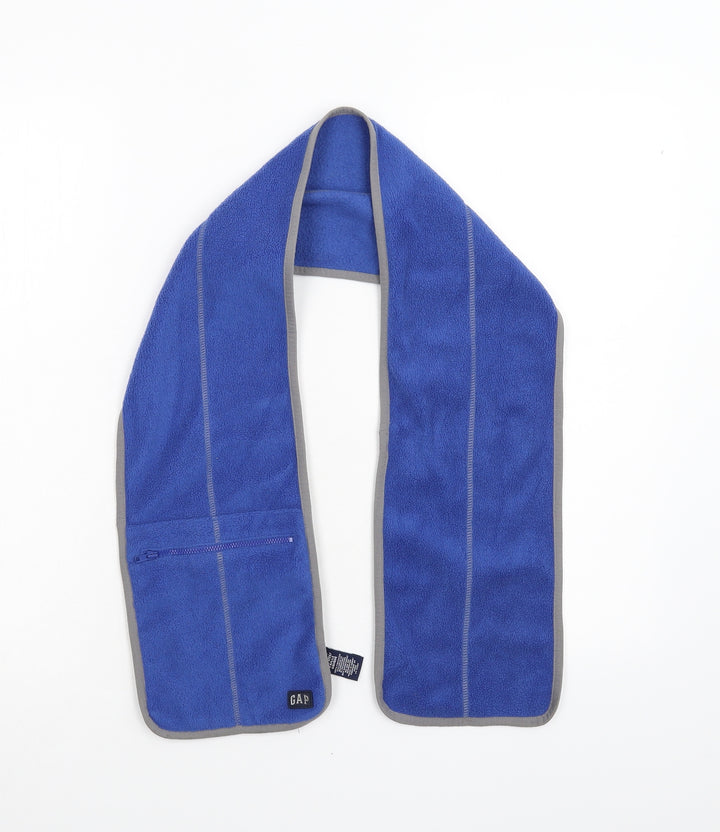 Gap Unisex Blue  Fleece Scarf  One Size
