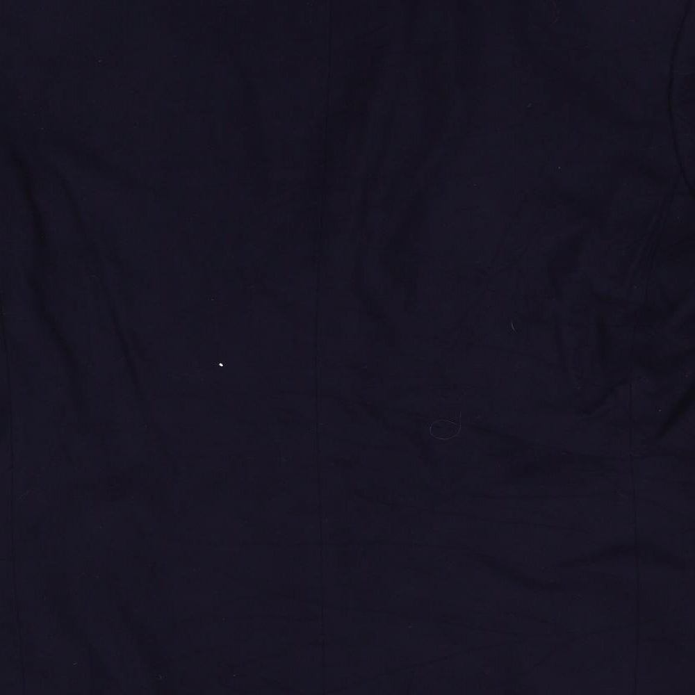 Fraser Mens Blue   Overcoat Coat Size 42