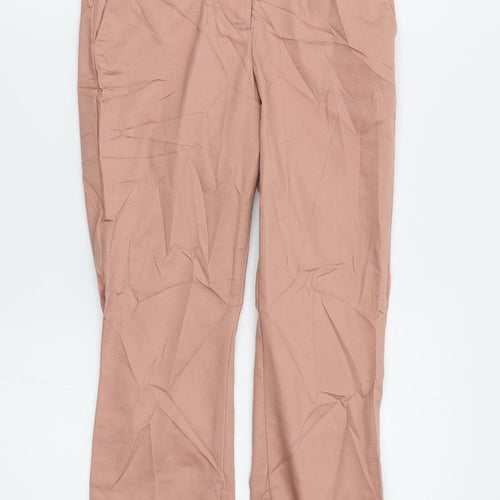 H&M Womens Pink   Trousers  Size 4 L24 in