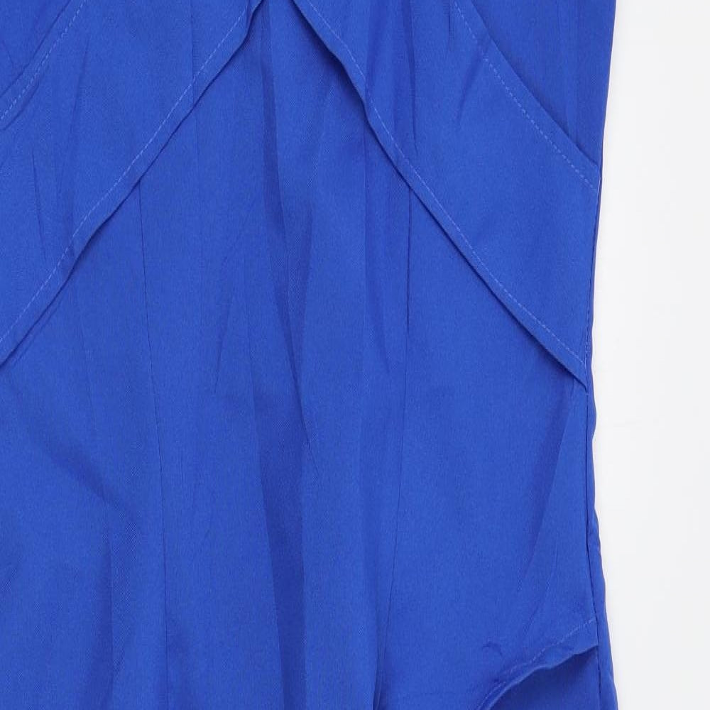 Preworn Womens Blue   Sheath  Size 12