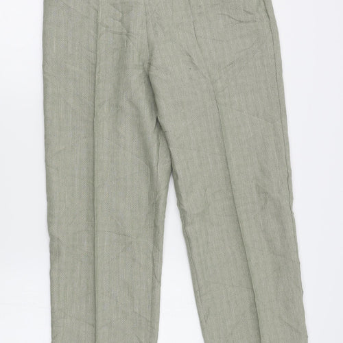 M*S Womens Beige   Trousers  Size 12 L28 in