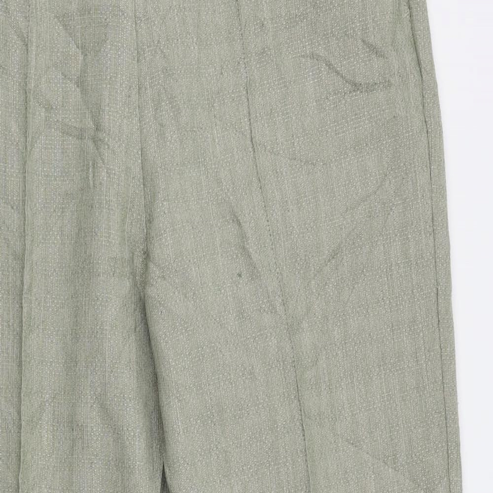 M*S Womens Beige   Trousers  Size 12 L28 in