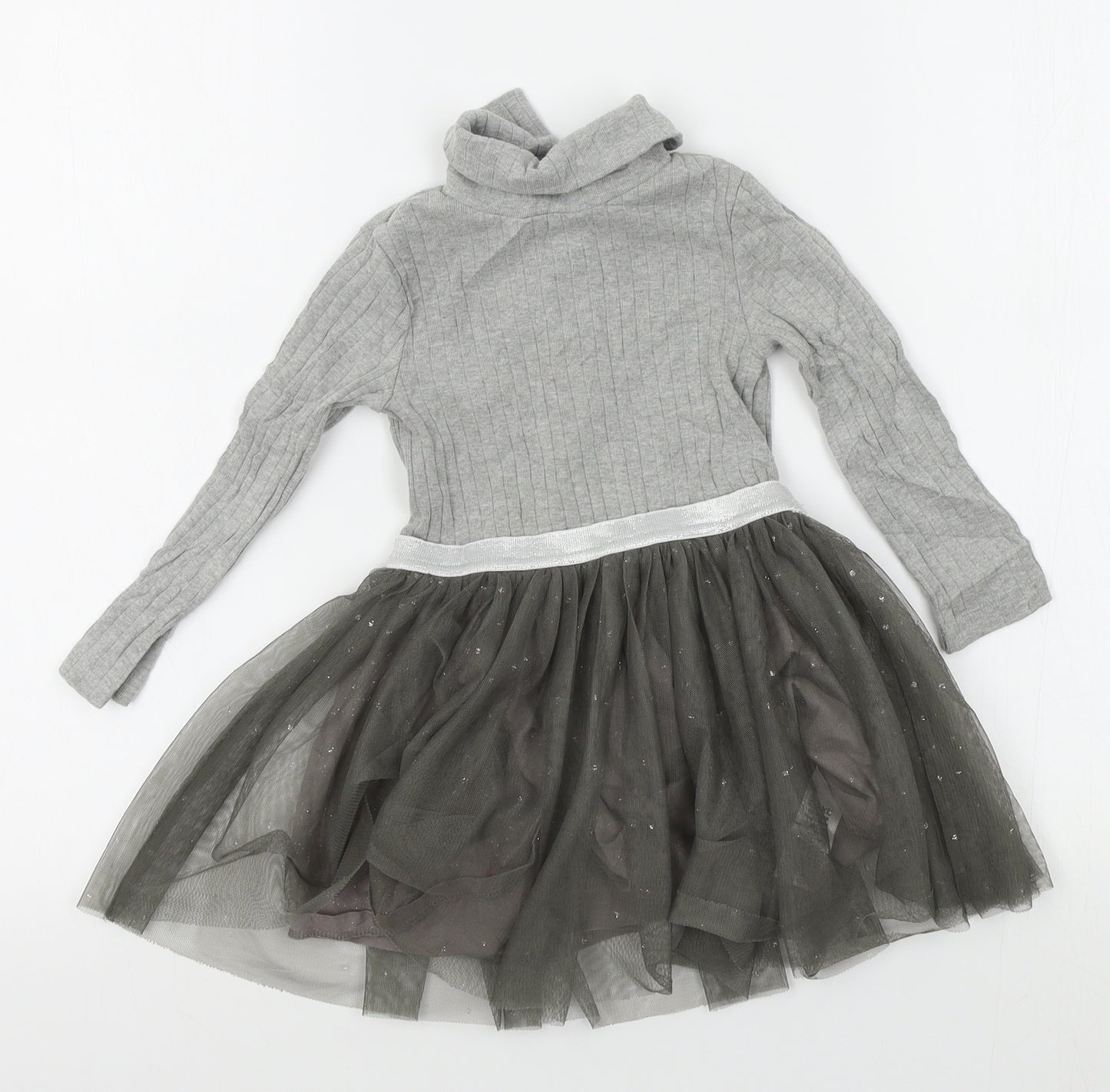 NEXT Girls Grey   Fit & Flare  Size 18-24 Months