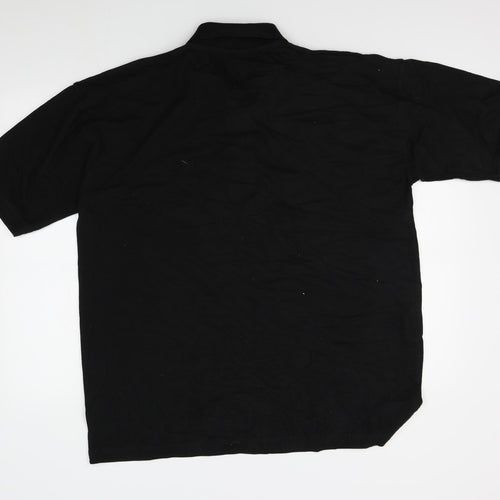 Orn Mens Black    Polo Size XL