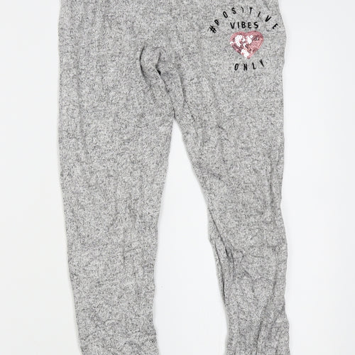 George Girls Grey    Pyjama Pants Size 10-11 Years
