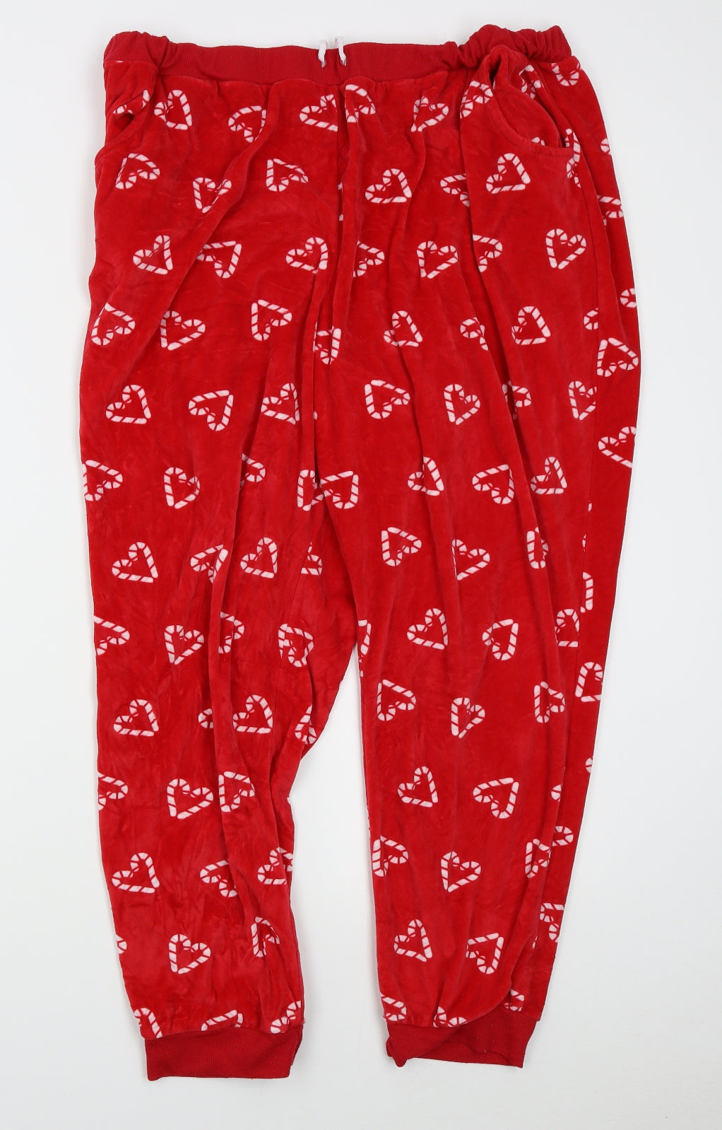 TU Womens Red    Lounge Pants Size 22  - heart pattern