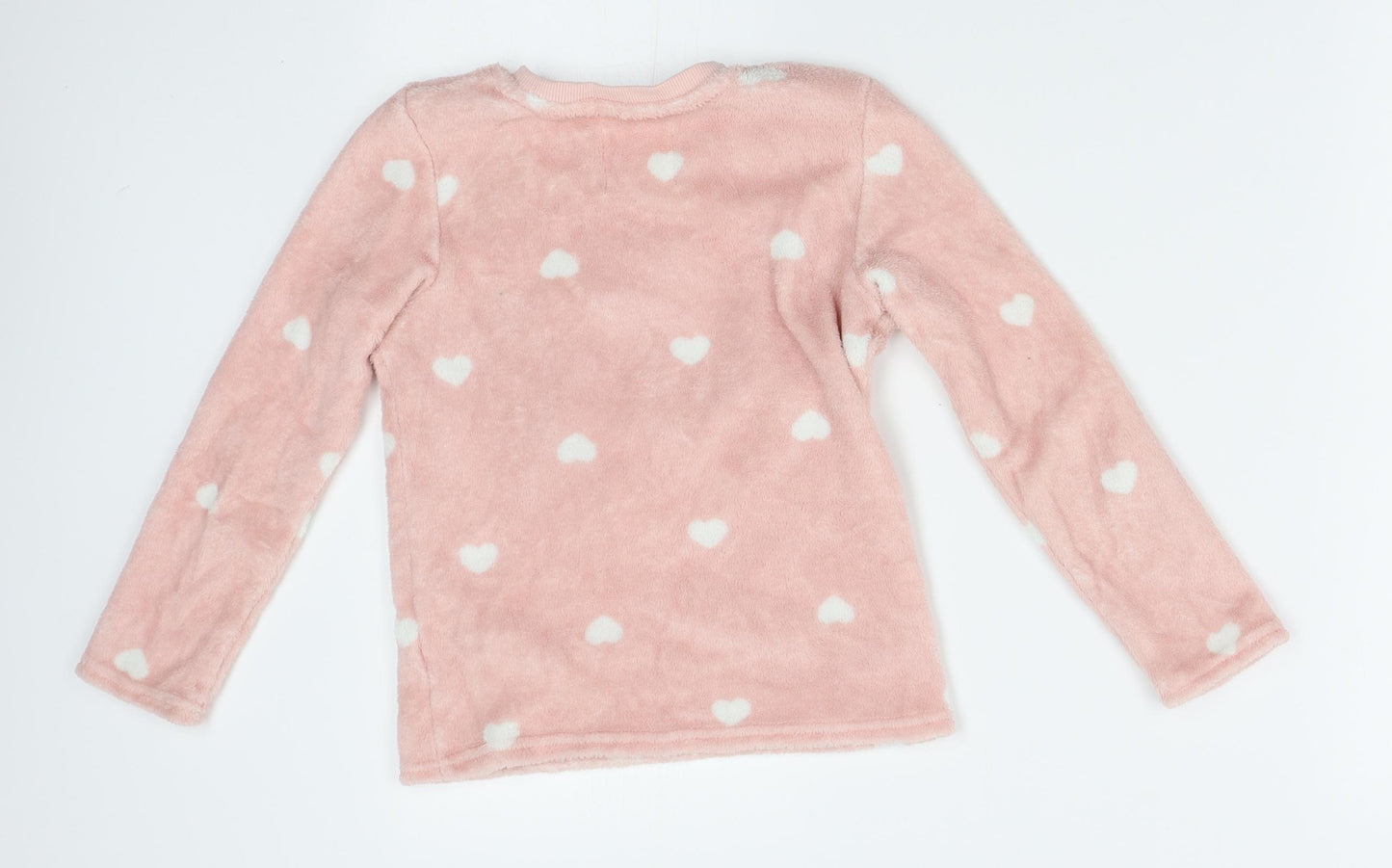 F&F Girls Pink    Pyjama Top Size 6-7 Years  - matching set