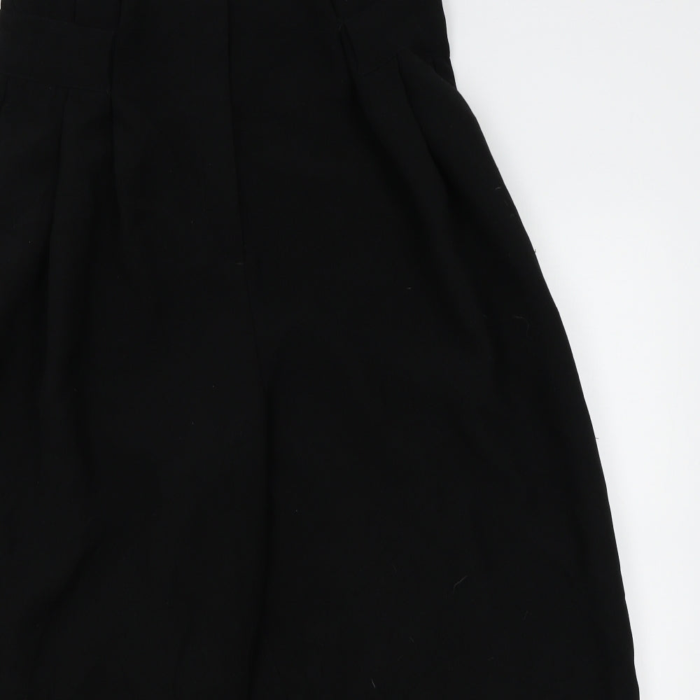 H&M Womens Black   Capri Trousers Size 14 L21 in