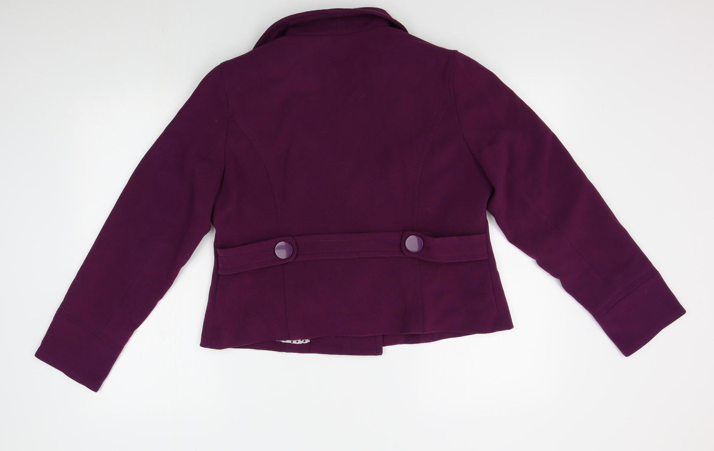 Papaya Womens Purple   Pea Coat Coat Size 16