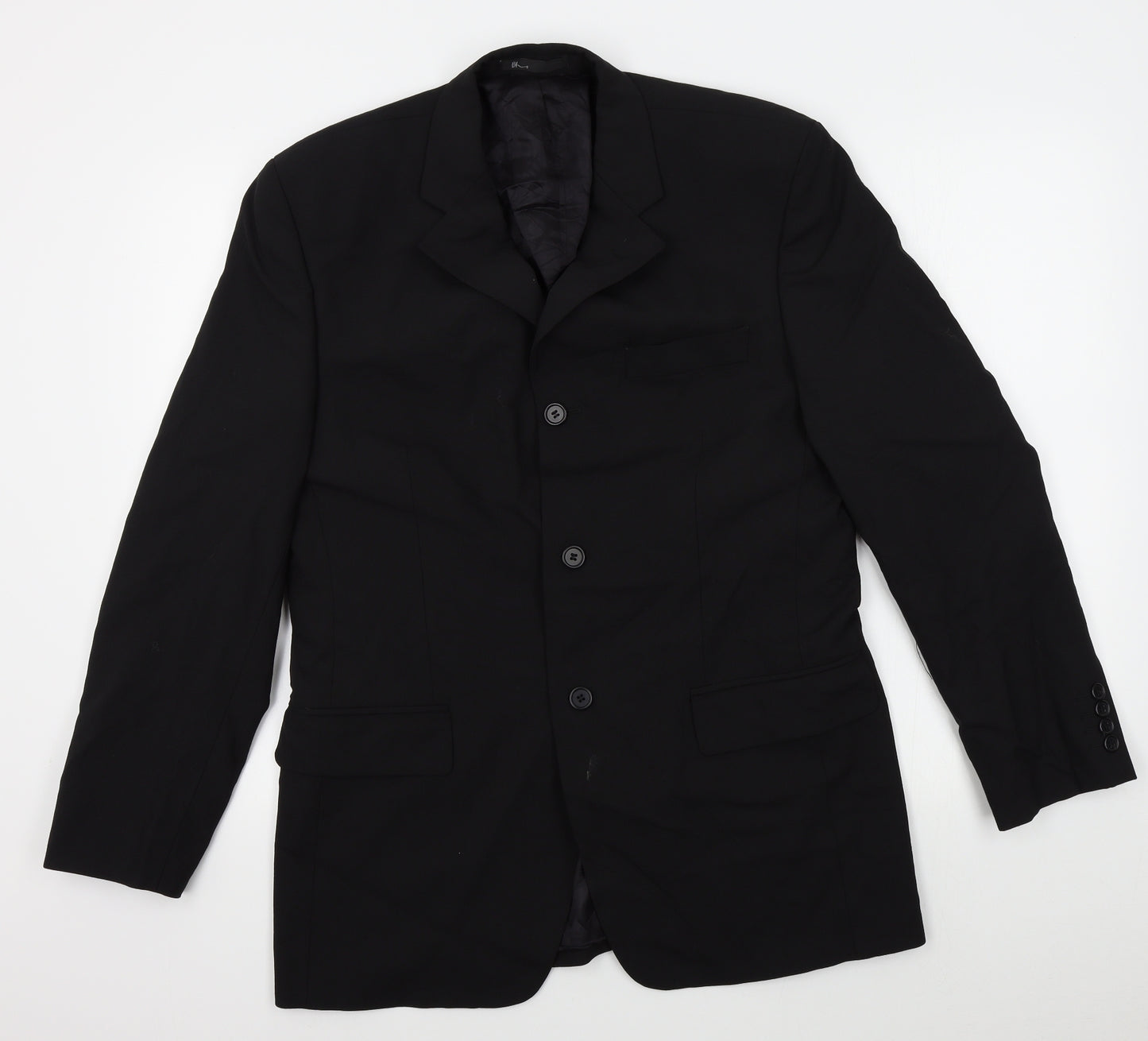 BHS Mens Black   Jacket Blazer