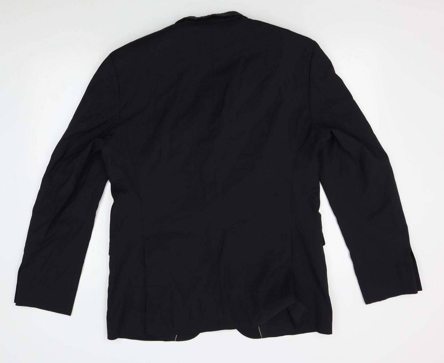 HUGO BOSS Mens Black   Jacket Blazer Size 52
